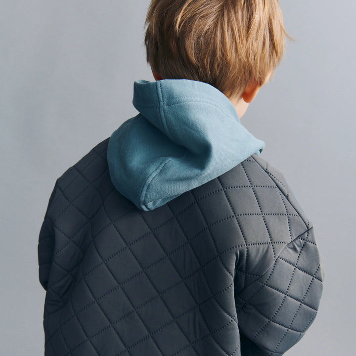 Wheat Reversible Thermo Jacket Lake Dark Shadow - Kinderjas 3