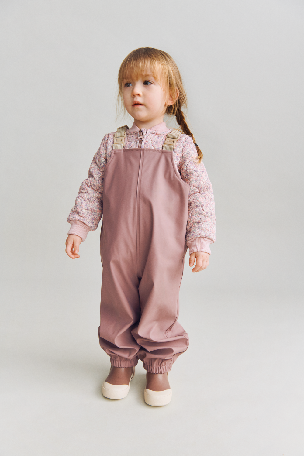 Wheat Rubber Muddy Boot Dusty Lilac - Kinder Regenlaars Lila 2