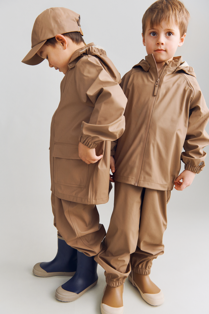 Wheat Rubber Muddy Boot Hazel - Kinder Regenlaars - Bruin 5