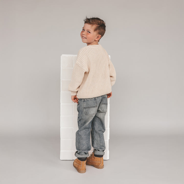 Your Denim Worker Jeans Tinted Mid Blue - Jongens Broek 3