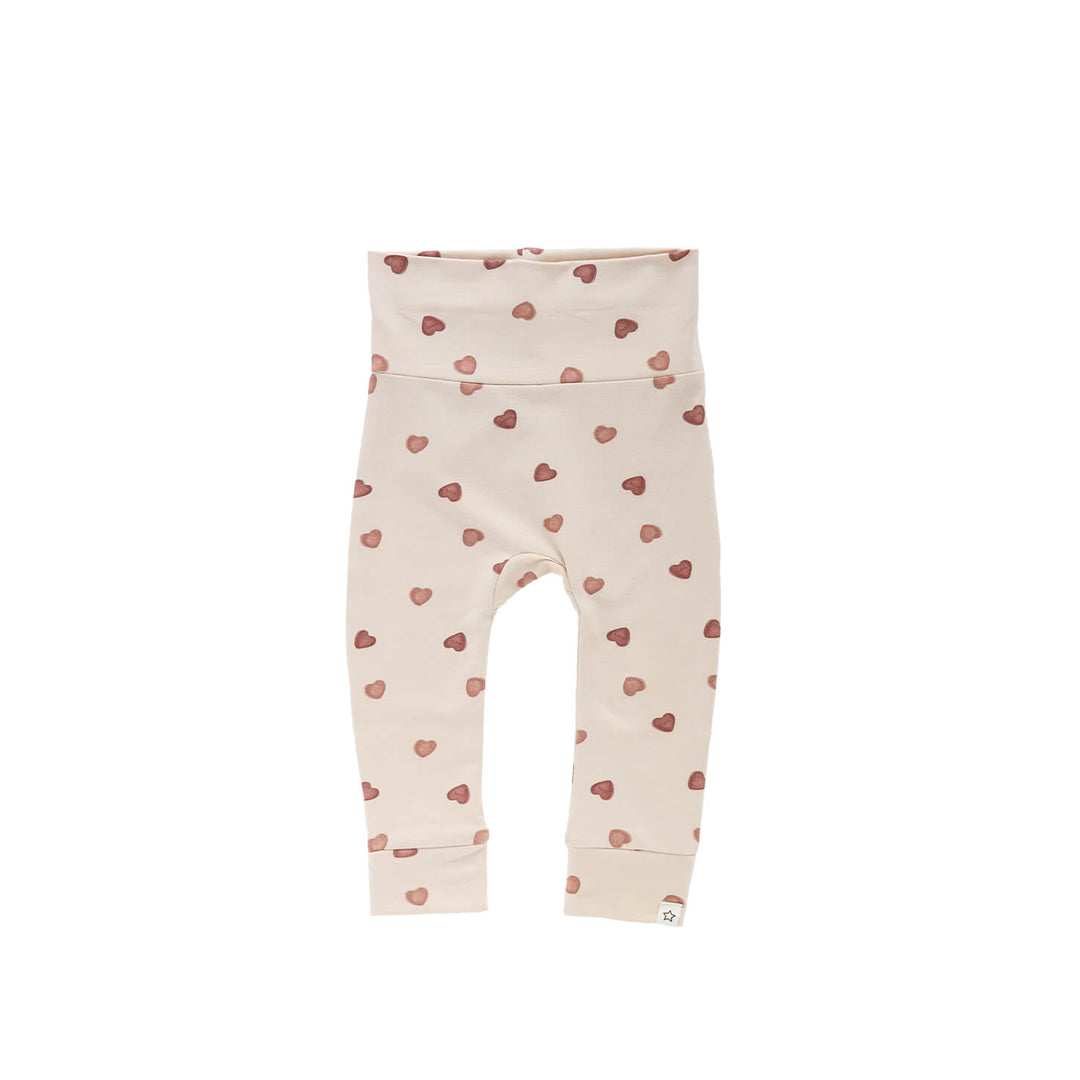 Your Wishes Candy Fitted Pants - Newborn Broekje - Ecru 1