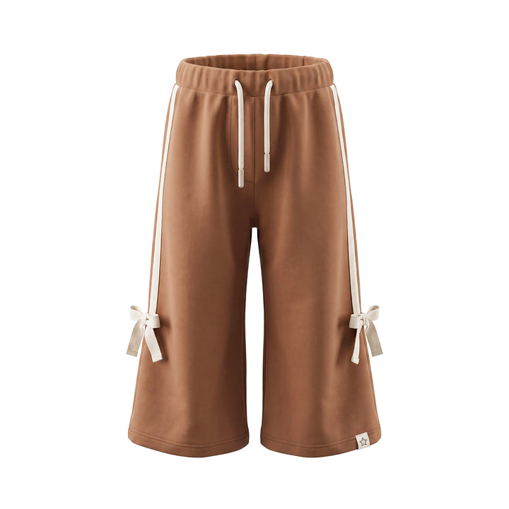 Your Wishes French Knit Jog Pants - Meisjesbroek - Bruin 1