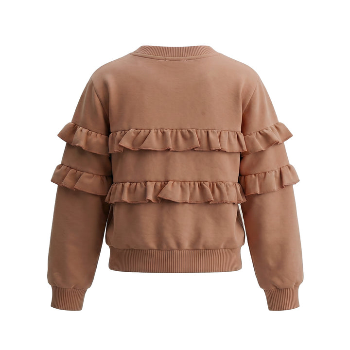 Your Wishes French Knit Ruffle Sweater - Meisjestrui 3