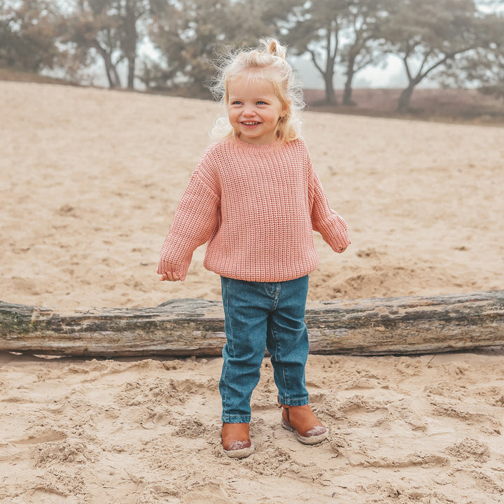Your Wishes Knit Chunky Sweater Rose Dawn - Meisjestrui roze 5