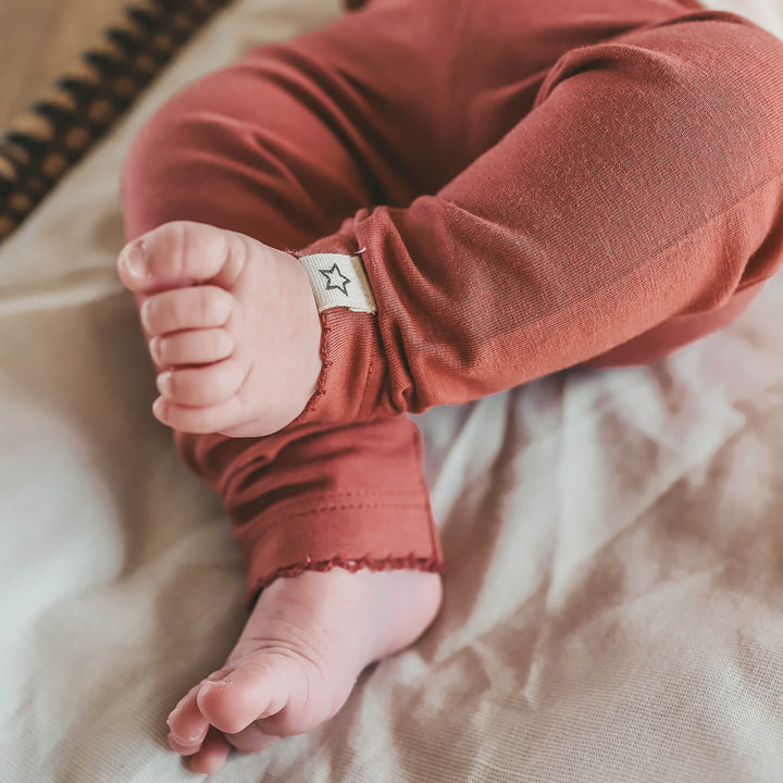 Your Wishes Solid Legging Withered Rose - Newborn Legging 3