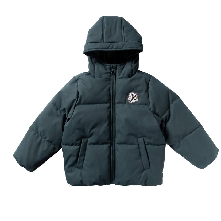 Your Wishes Solid Puffer Coat - Jongens Winterjas - Blauw 1