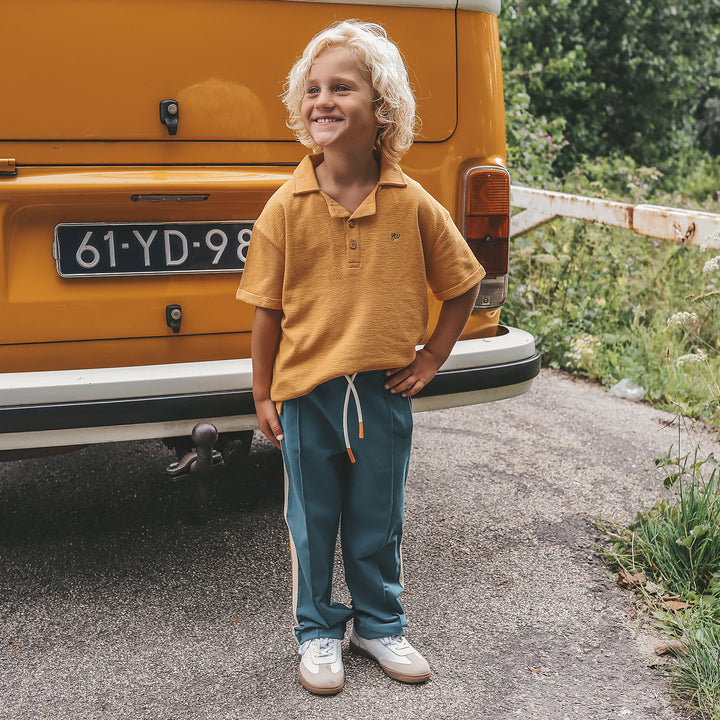 Your Wishes Solid Straight Jogger - Jongens Broek - Turqoise 5