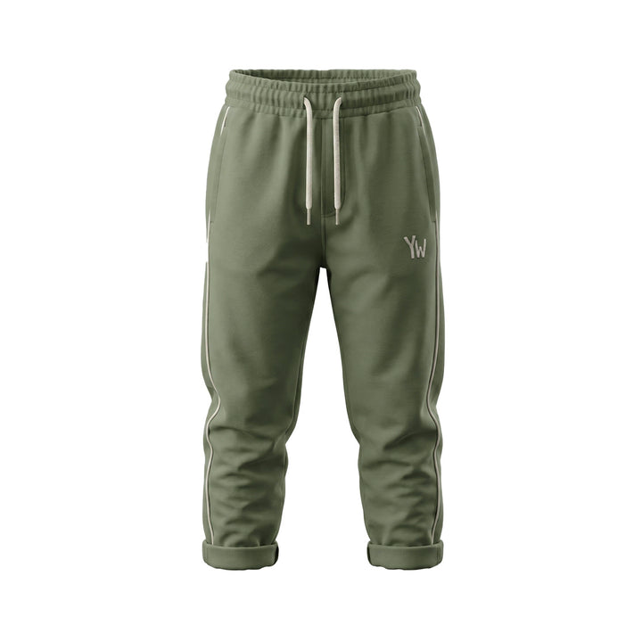 Your Wishes Solid Wide Jogger Olivine - Jongensbroek 1