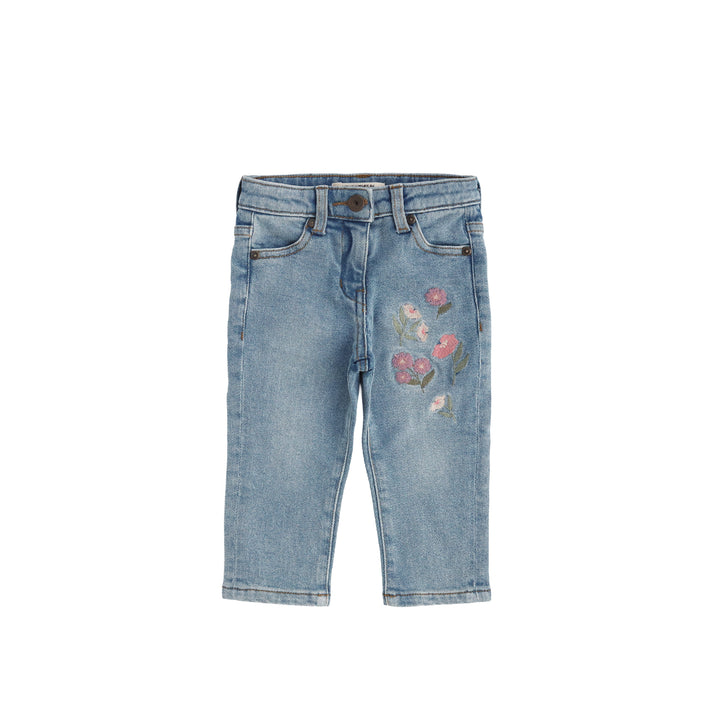 Stretch Denim Baggy Jeans