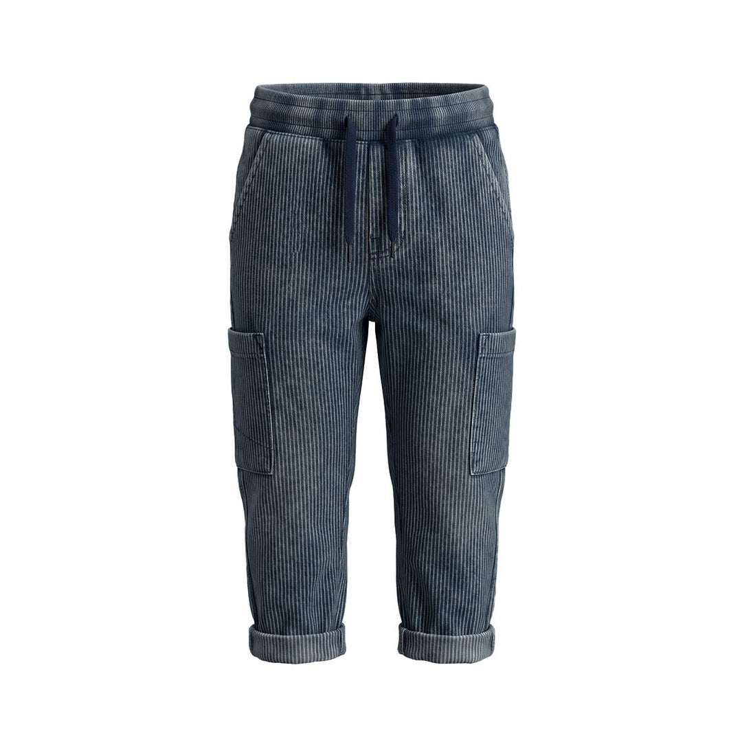Your Wishes Washed Rib Straight Jogger - Jongensbroek 1