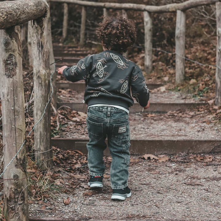 Your Denim Denim Worker Jeans Acid Grey - Jongens Broek 3