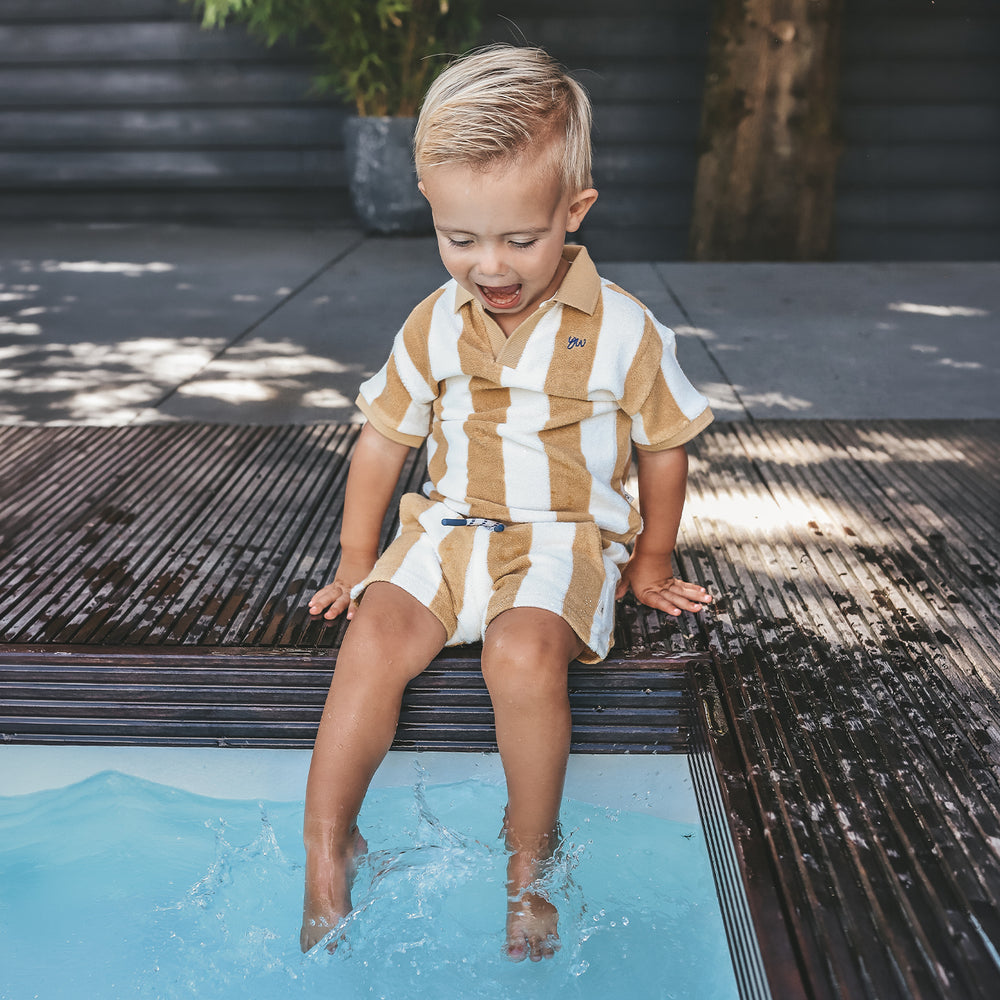 Your Wishes Bold Stripes Relaxed Shorts - Jongens Shorts 2