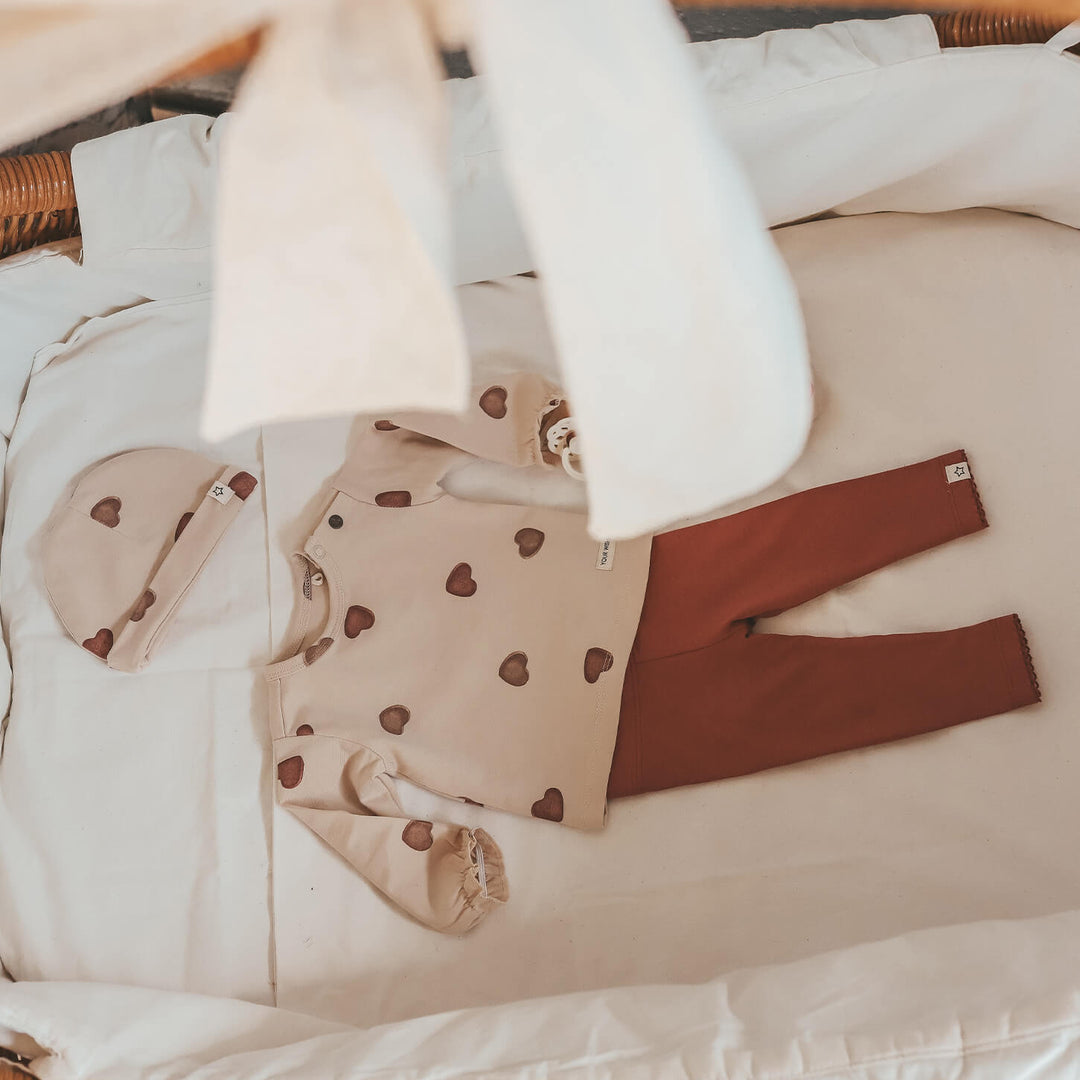 Your Wishes Candy Newborn Hat - Newborn Meisjes Mutsje Ecru 4