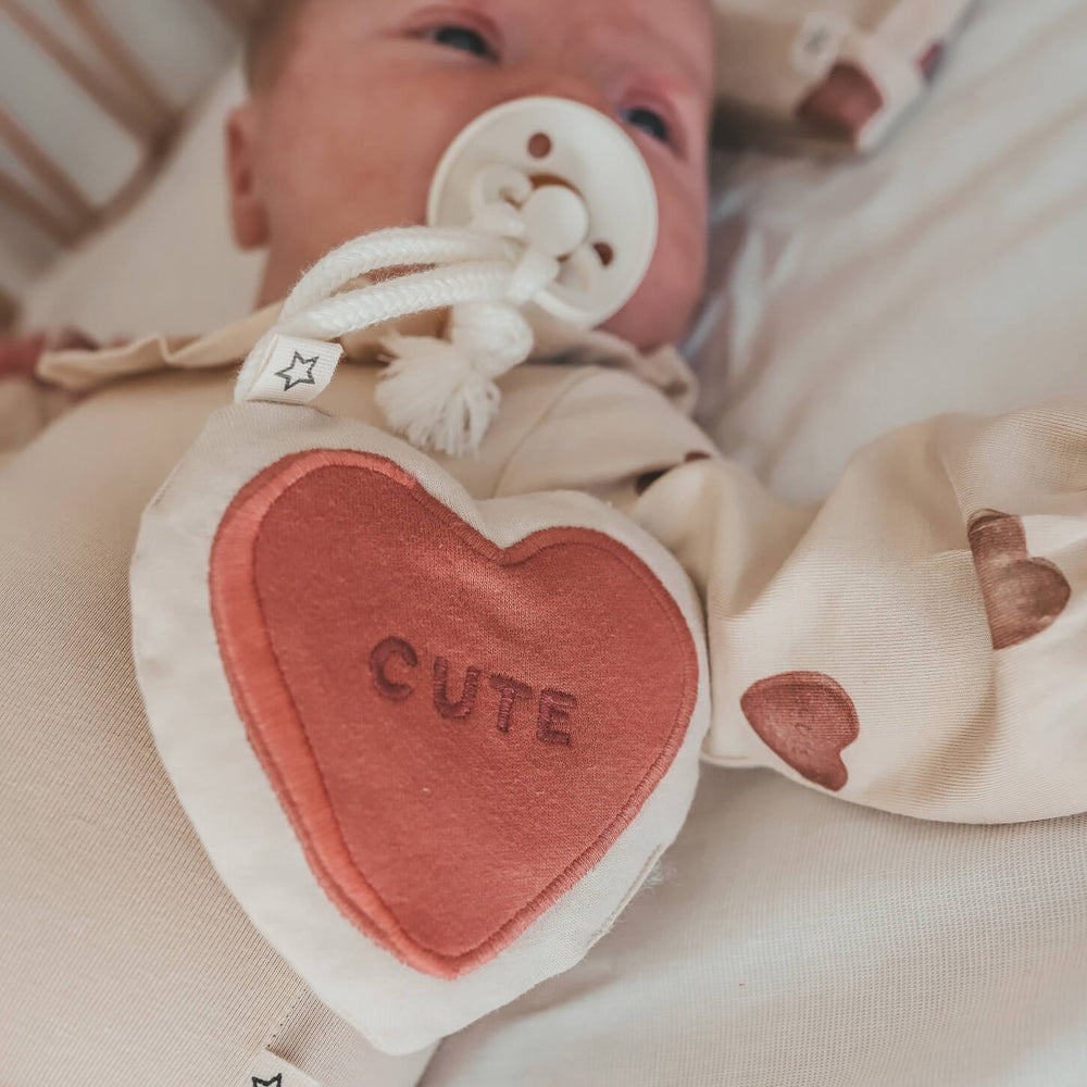 Your Wishes Candy Pacifier Cord Hanger - Speendoekje - Roze 2