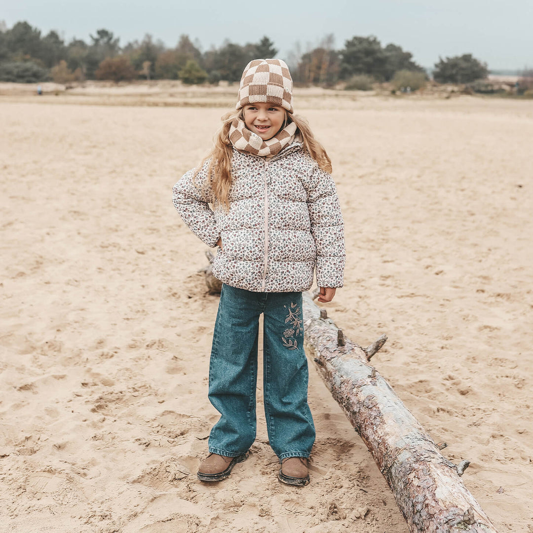 Your Wishes Fall Garden Puffer Coat - Meisjes Winterjas 2