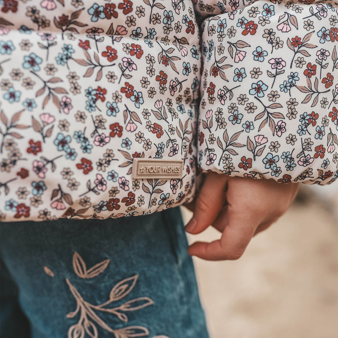 Your Wishes Fall Garden Puffer Coat - Meisjes Winterjas 6