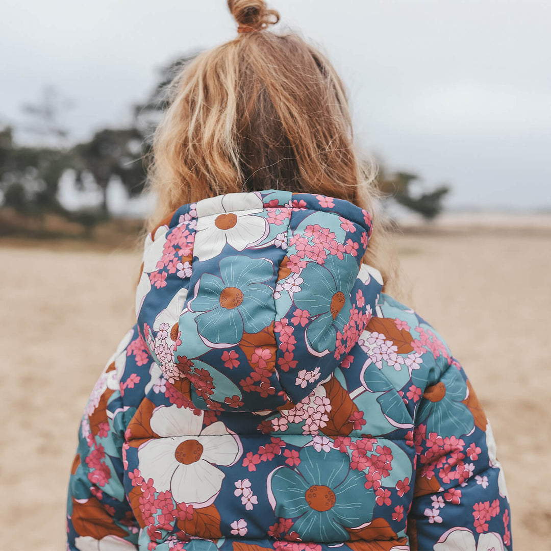 Your Wishes Florid Flare Puffer Coat - Meisjes Winterjas 5