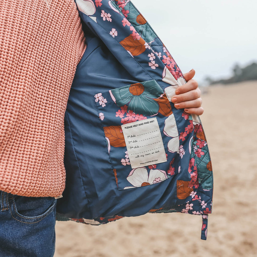 Your Wishes Florid Flare Puffer Coat - Meisjes Winterjas 7