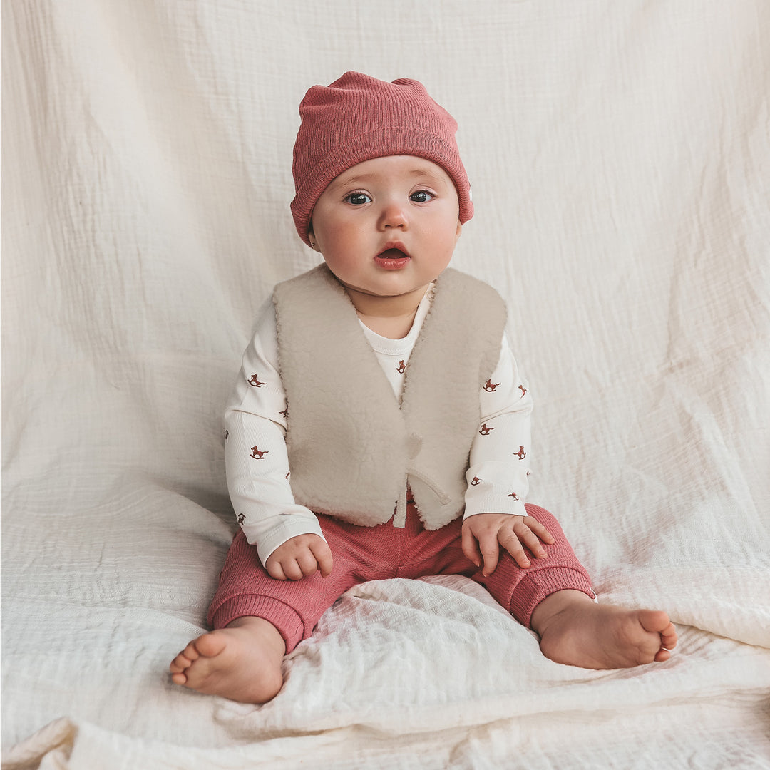 Your Wishes Horse Wrap Cardigan - Newborn Meisjes Shirt Ecru 2