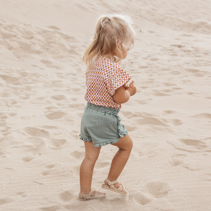 Your Wishes Mini Check Ruffle Shirt - Meisjes Top 5