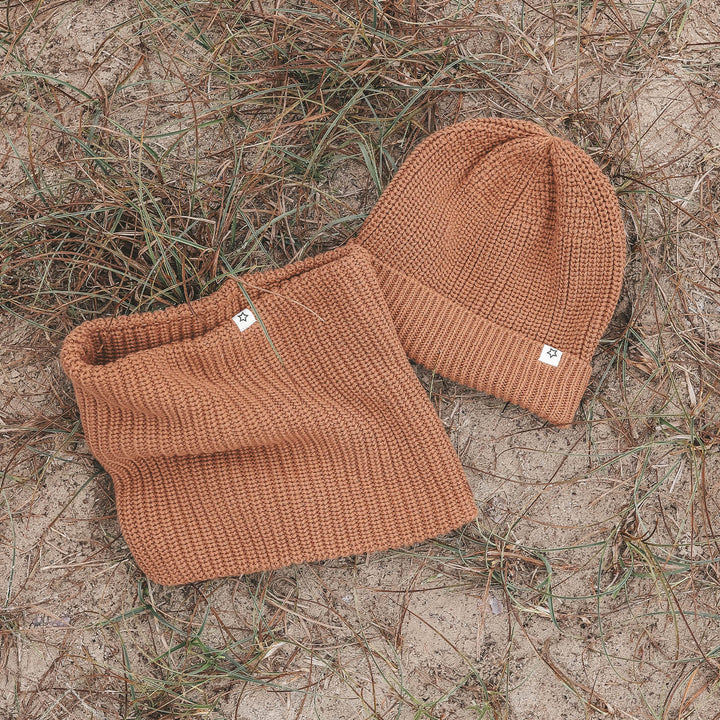 Your Wishes Solid Knitted Hat Chipmunk - Wintermuts - Bruin 3