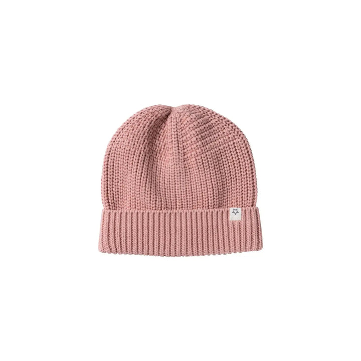 Your Wishes Solid Knitted Hat Rose Dawn - Wintermuts - Roze 1