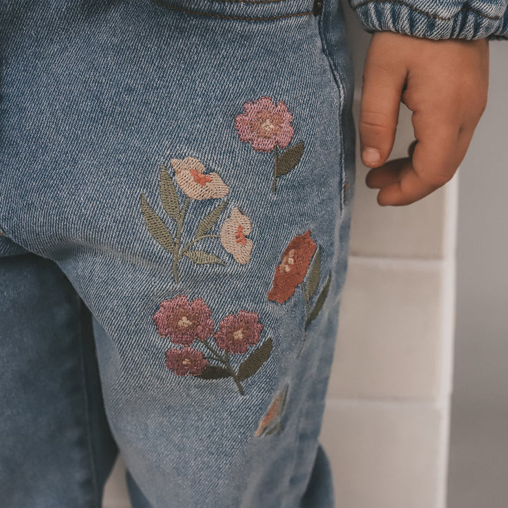 Your Wishes Stretch Denim Baggy Jeans - Meisjes Jeans Blauw 3