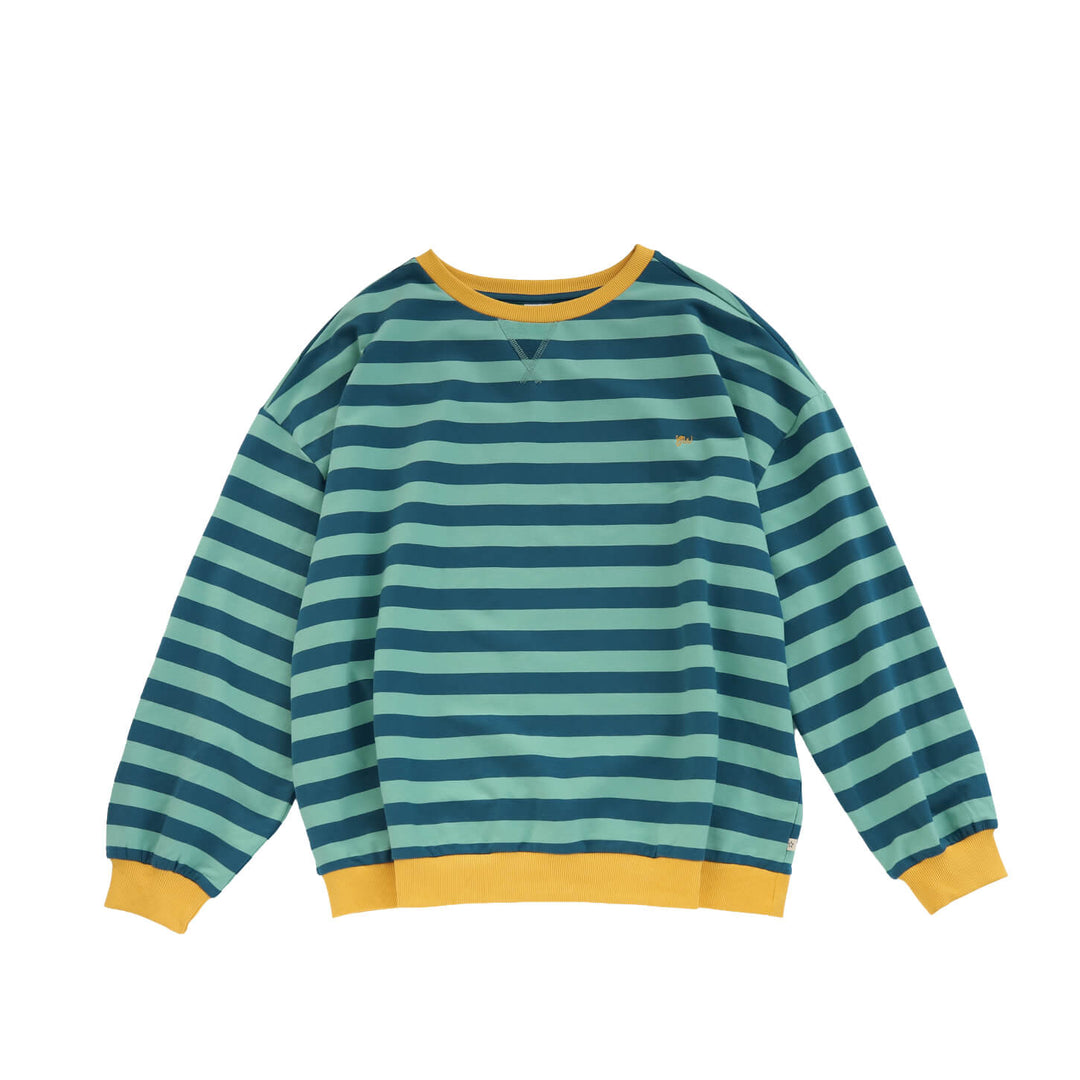 Your Wishes Stripe French Knit Sweater Mom Corsair Mamatrui 1