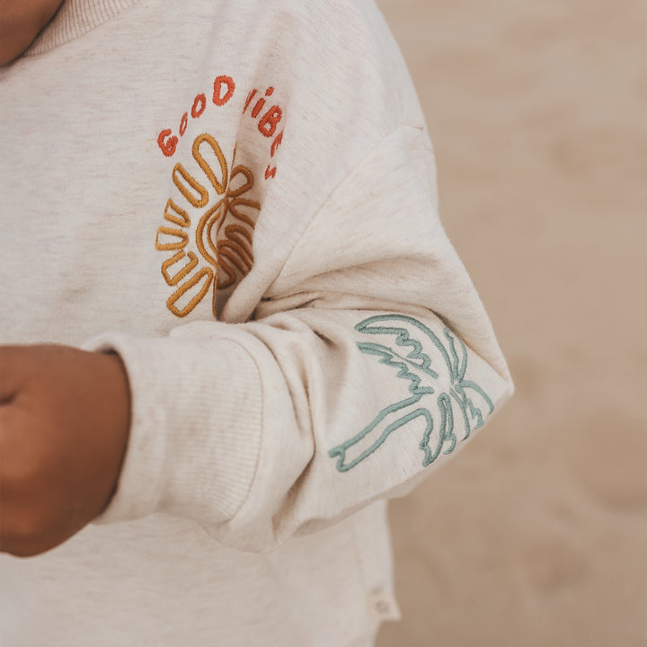 Your Wishes Sun Waves Oversized Sweater - Jongens Trui 3