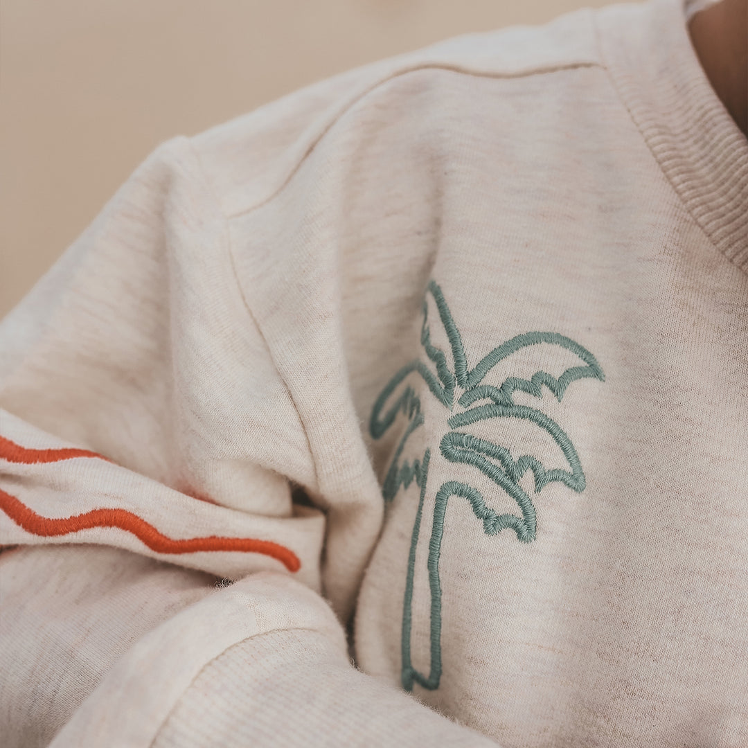 Your Wishes Sun Waves Oversized Sweater - Jongens Trui 4