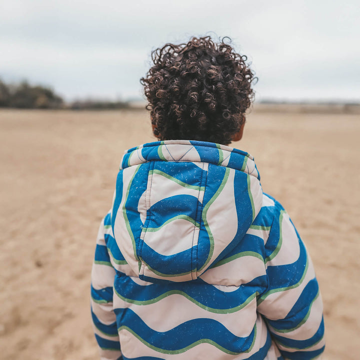 Your Wishes Sway Puffer Coat - Jongens Winterjas - Blauw 4