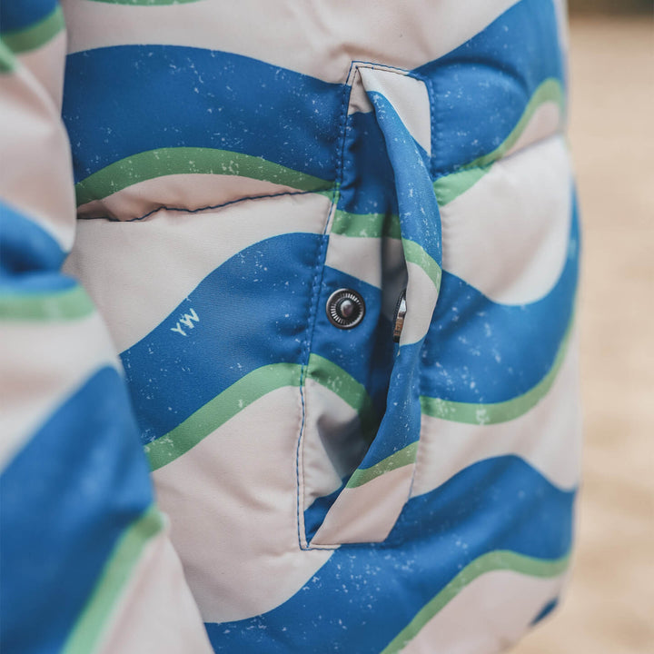 Your Wishes Sway Puffer Coat - Jongens Winterjas - Blauw 5