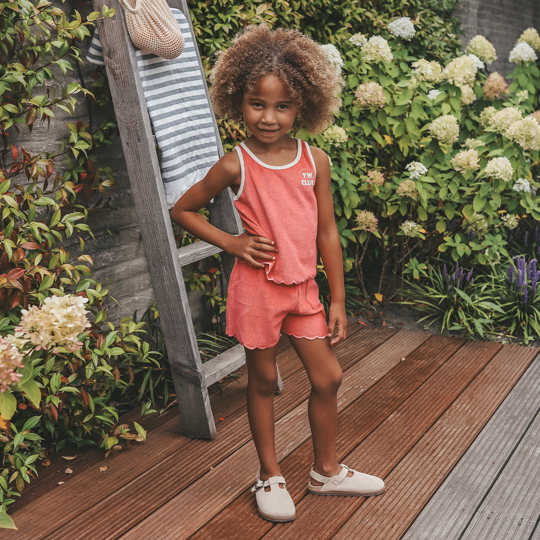 Your Wishes Terry Shorts - Meisjes Korte Broek - Roze 3