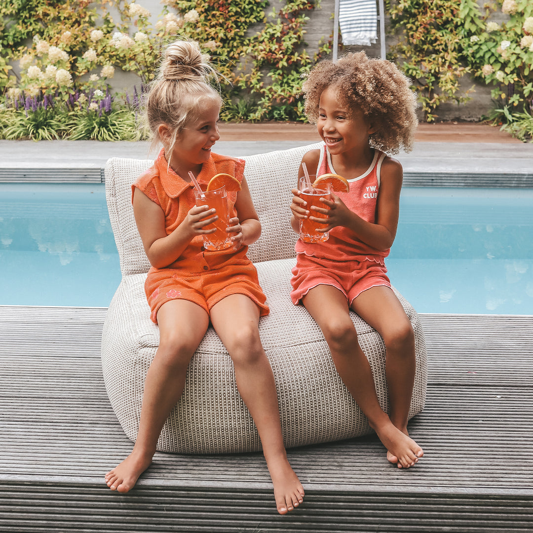 Your Wishes Terry Shorts - Meisjes Korte Broek - Roze 4