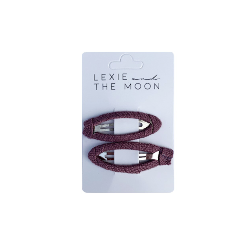 Lexie and the Moon Hair Clip Purple - Haarspeldjes - Paars1