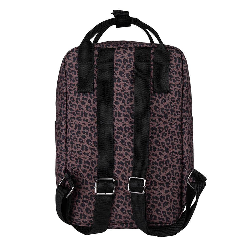 Little Indians Backpack Leopard Brown - Kindertas - Bruin2