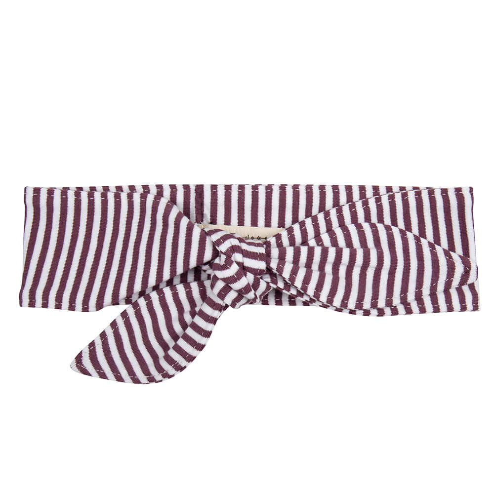 Little Indians Haarband Purple Stripe - Haarbandje - Paars1