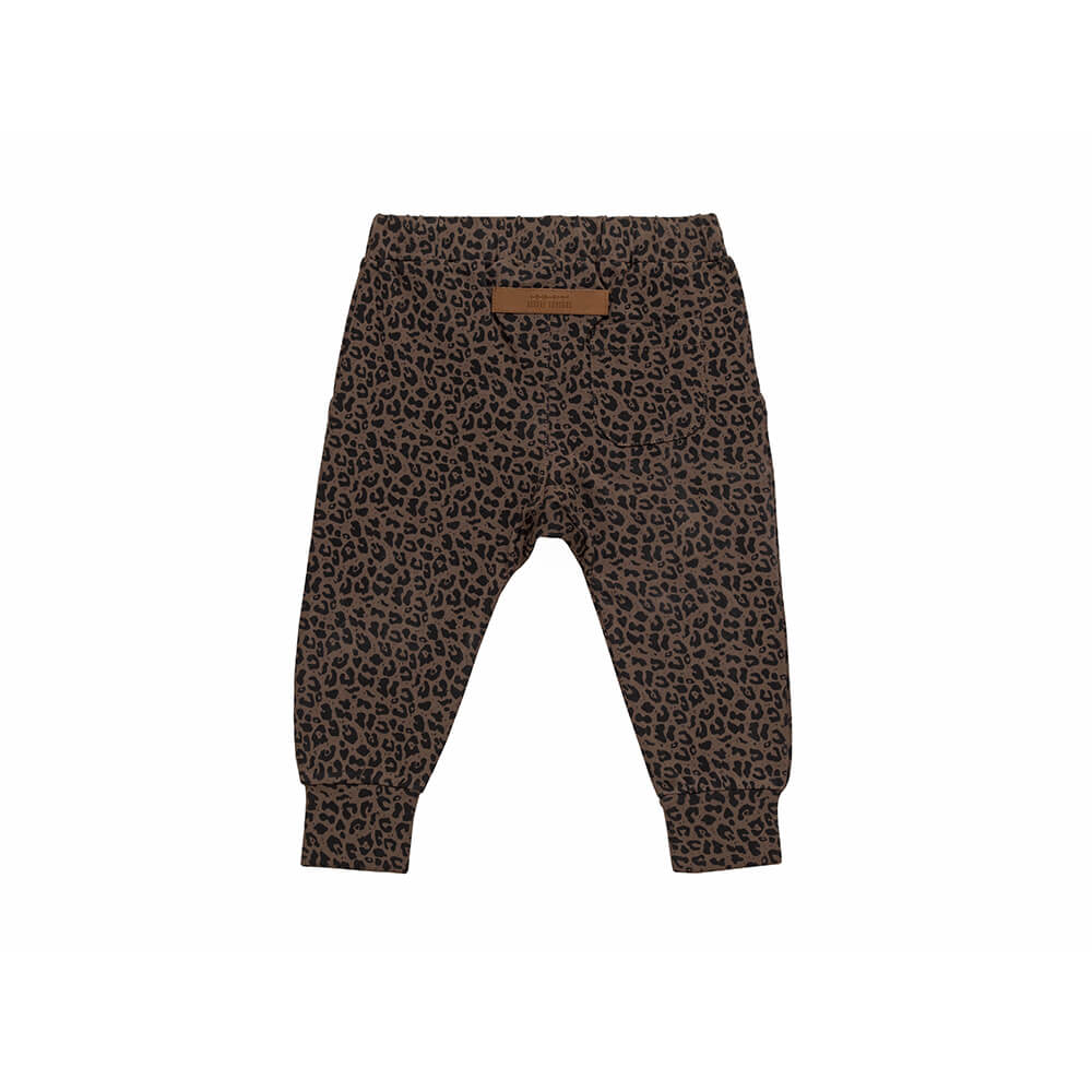 Little Indians Pants Leopard - Kinder Broek - Bruin2