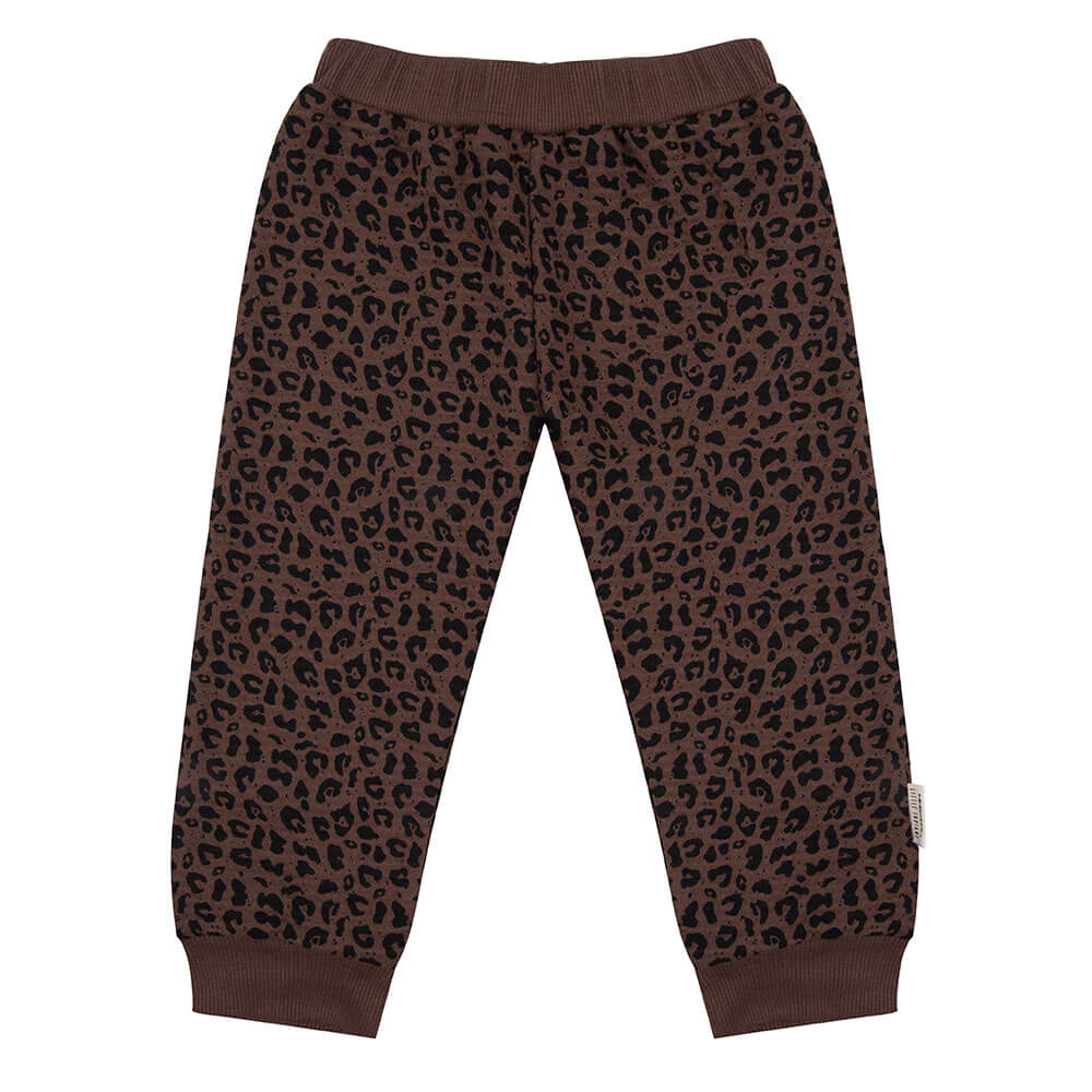 Little Indians Pyjama Waffle Leopard - Pyjama - Bruin4