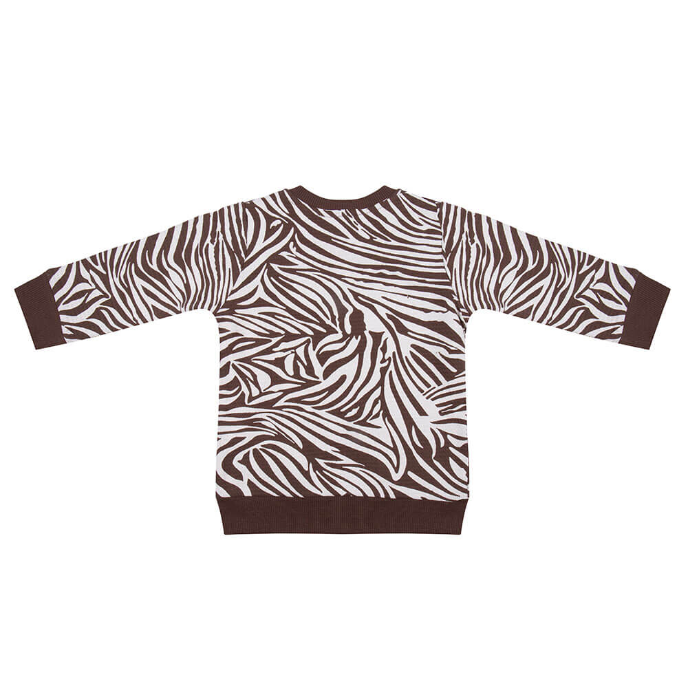 Little Indians Pyjama Waffle Zebra - Pyjama - Bruin3