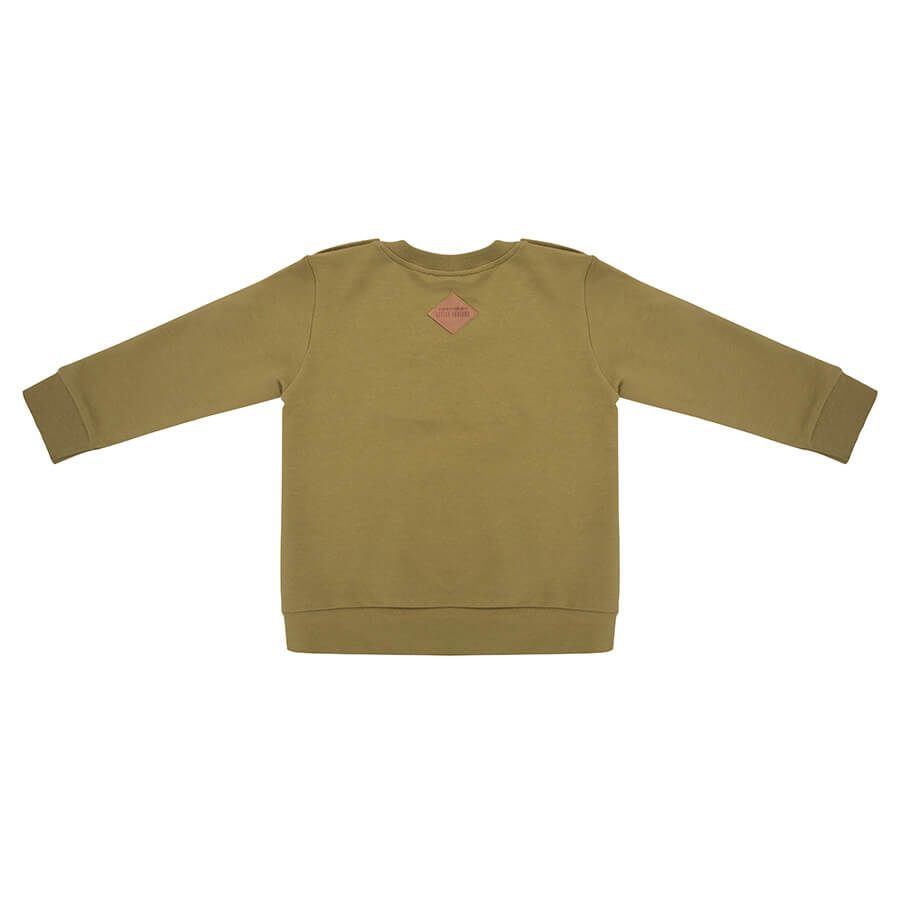 Little Indians Sweater Tres Bien - Sweatshirt - Groen2
