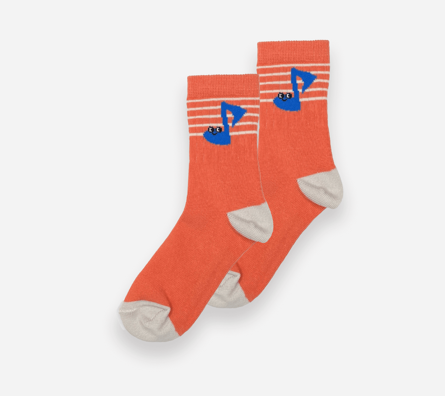 Maison Tadaboum Note Socks - Kinder Sokken - Oranje1