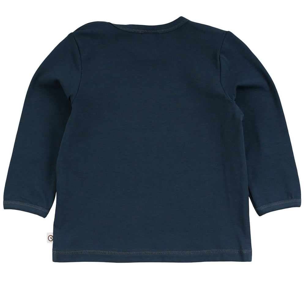 Müsli Ball Print Longsleeve - Baby Shirt - Blauw2