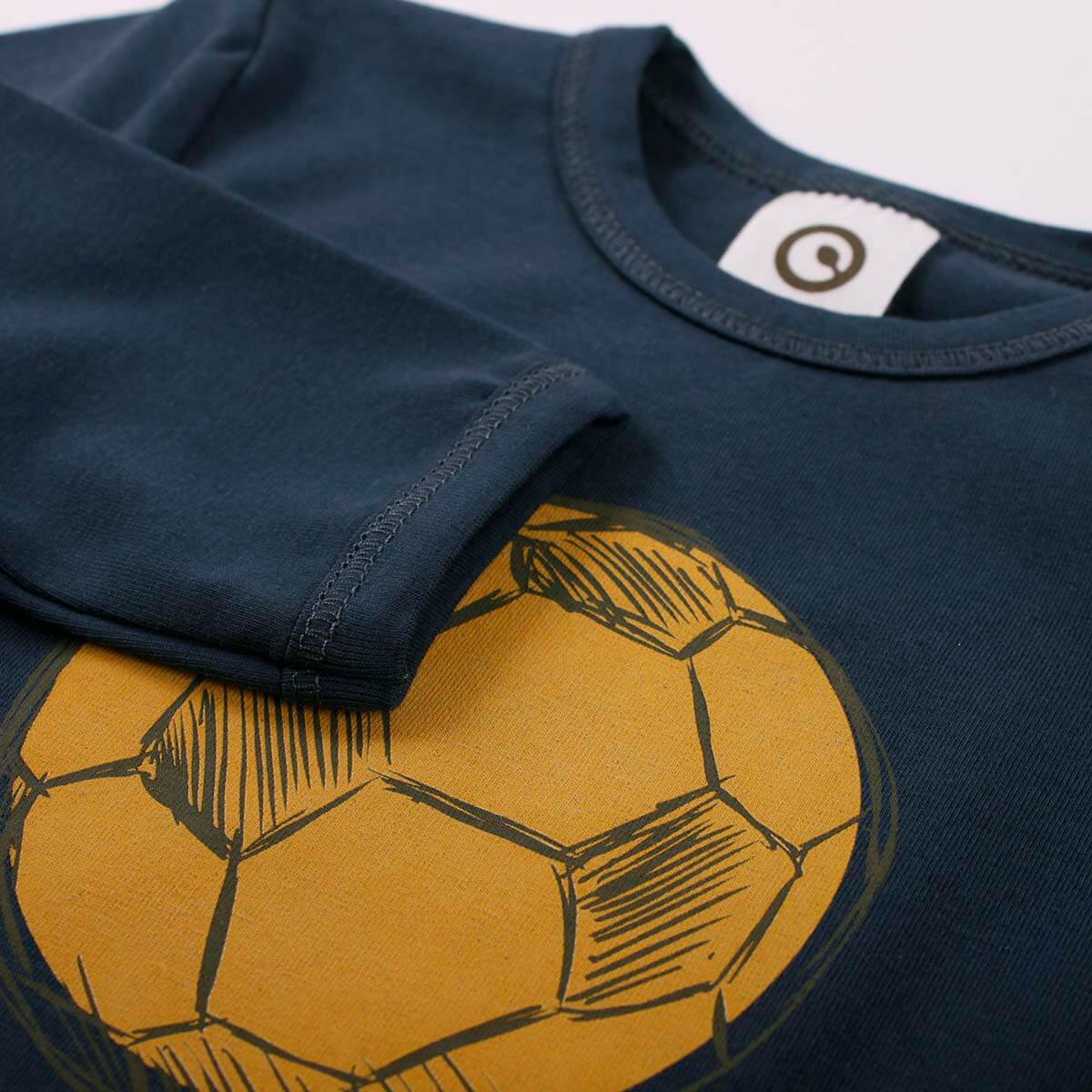 Müsli Ball Print Longsleeve - Baby Shirt - Blauw3