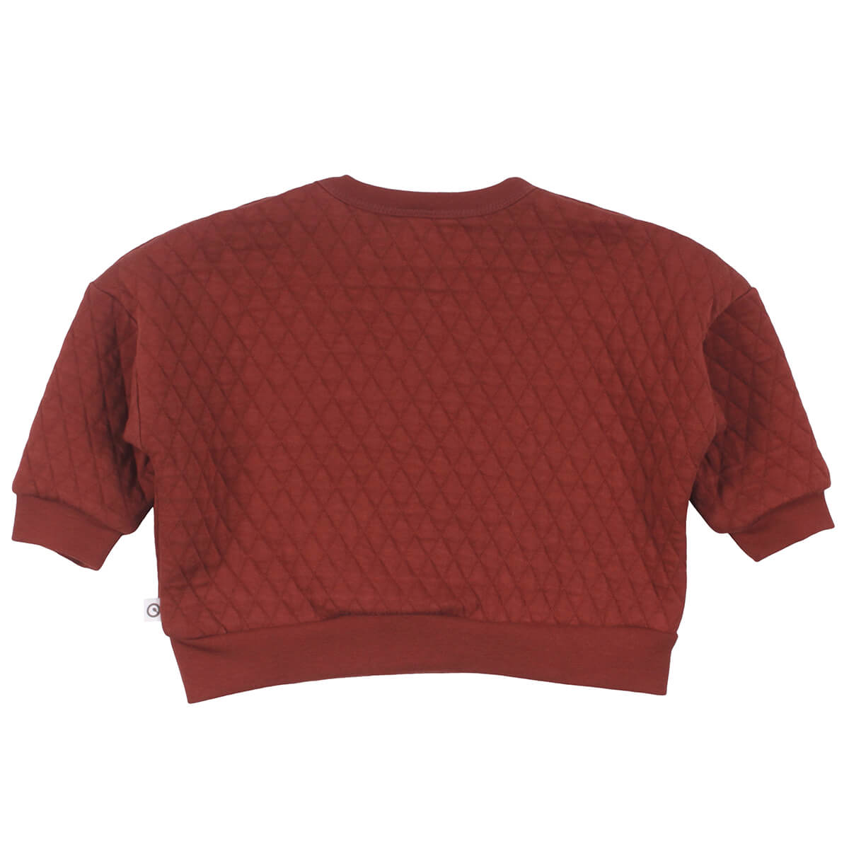 Müsli Fox Quilt Sweatshirt - Baby Sweater - Rood2