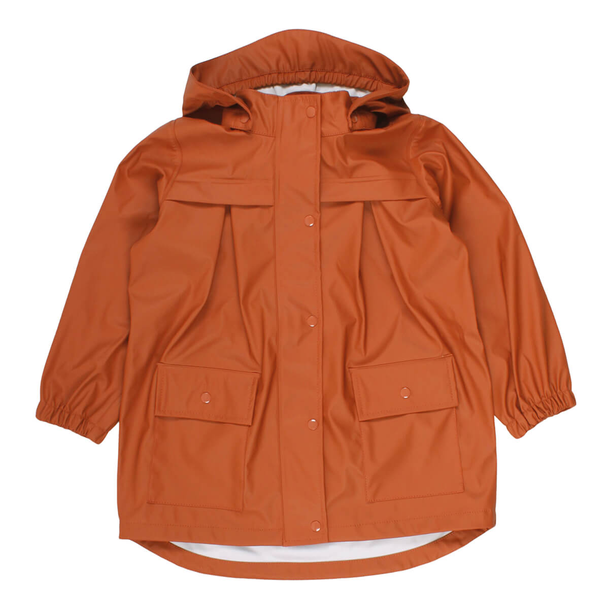 Müsli Rainwear Long Jacket Bombay - Meisjes Regenjas Oranje1