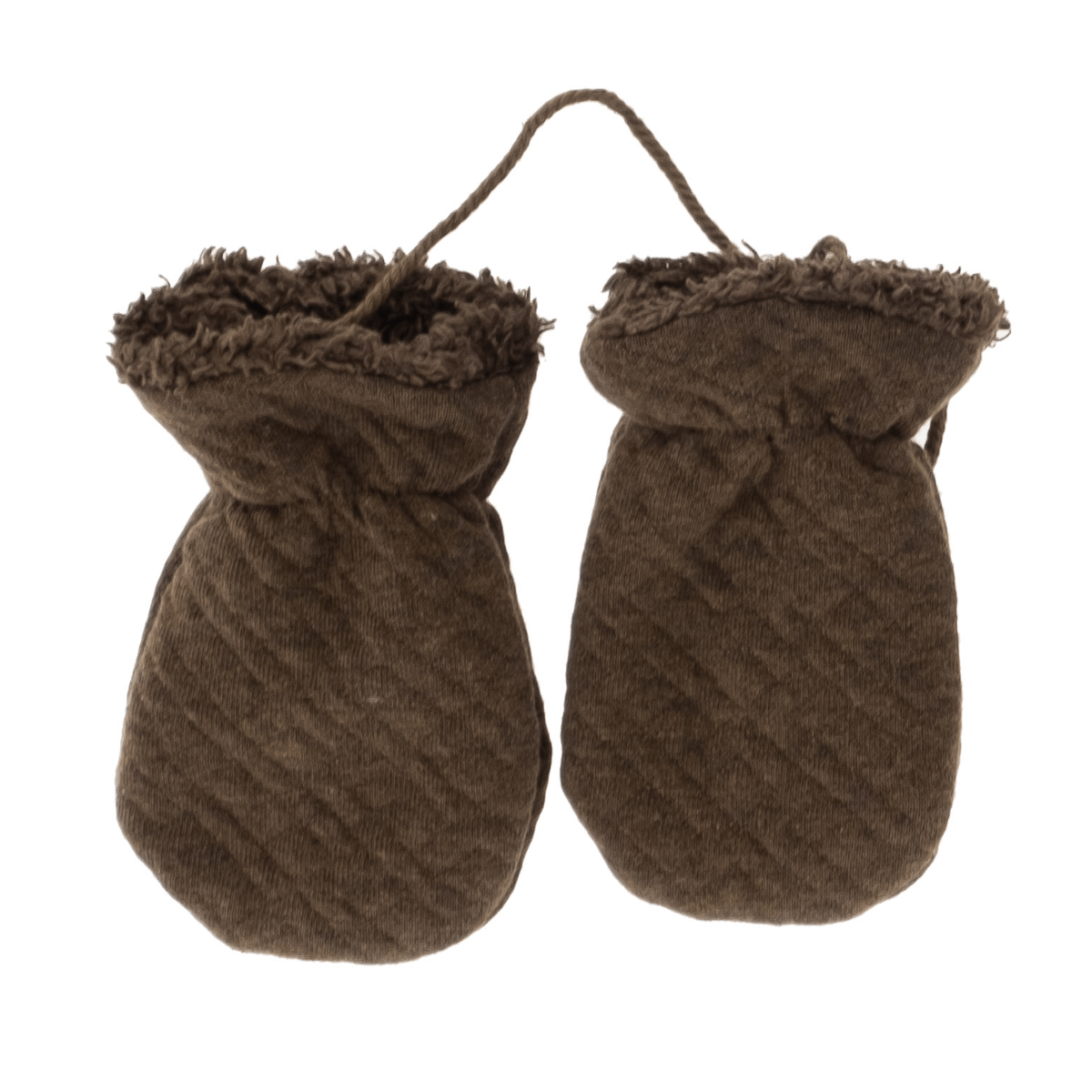 Riffle Outdoor Gloves Quilt Brown - Baby Wanten - Bruin1