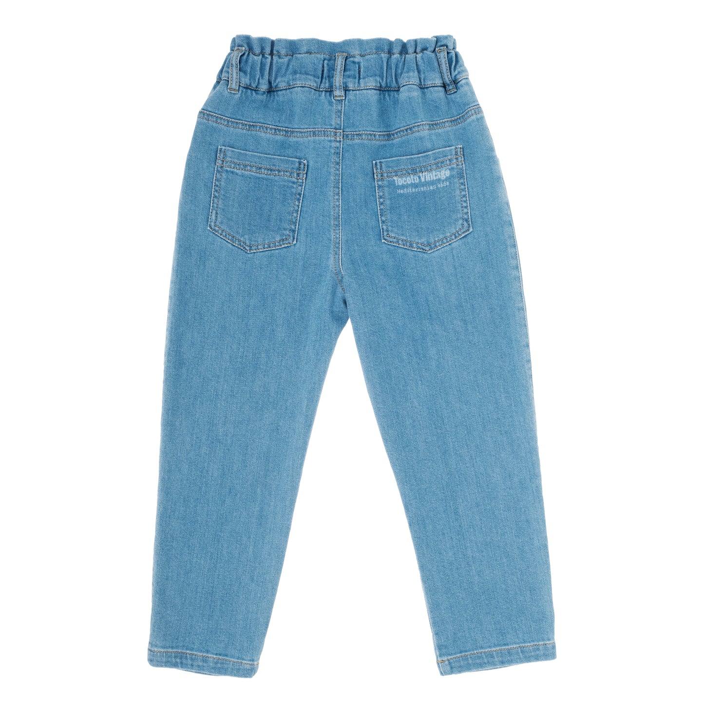 Tocoto Vintage Denim Girl Pants - Meisjes Broek - Blauw2