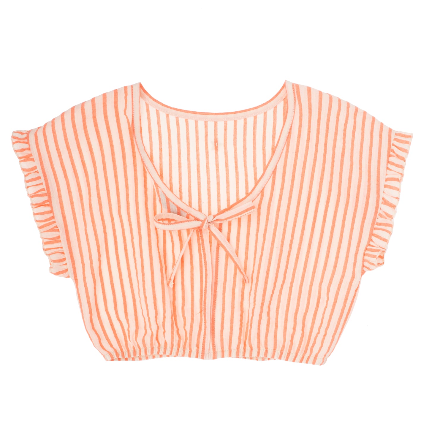 Tocoto Vintage Striped Blouse - Meisjes Top - Roze2