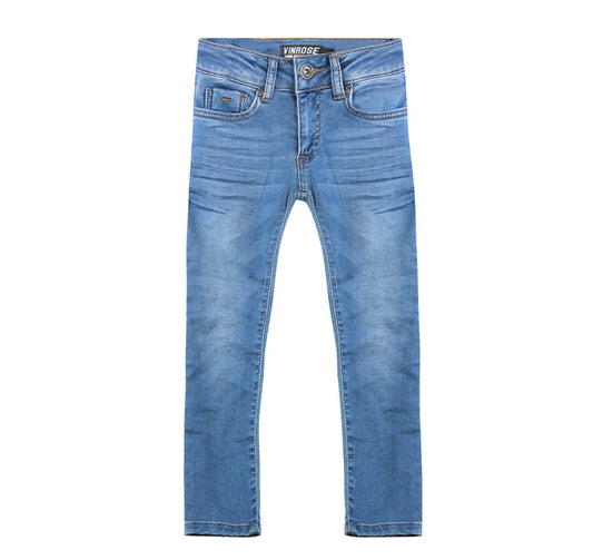 VinRose Jeans Danny - Jongens Spijkerbroek - Denim Blue1